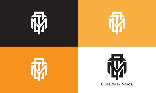 Monogram logo Design . Company Logo design