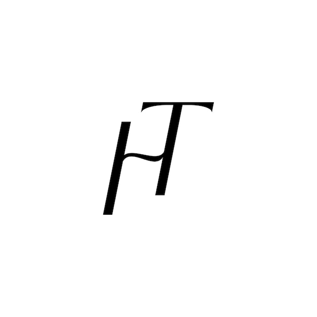 Monogram logo ontwerp letter tekst naam symbool monochrome logotype alfabet karakter eenvoudig logo