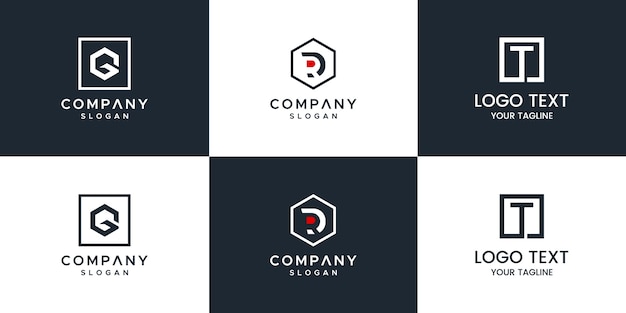 Monogram set logo