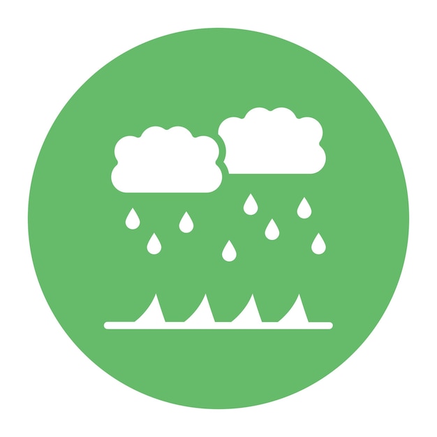 Monsoon Season icon vector image Can be used for Rainforest