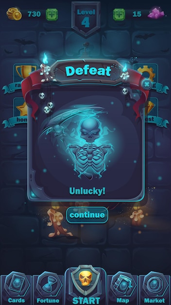 Monster Battle GUI победить матч на игровом поле