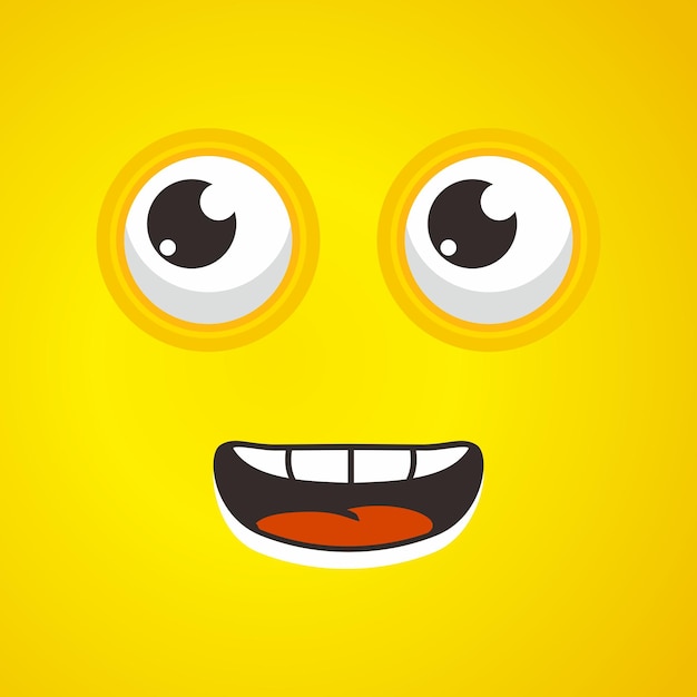 monster expression face vector cute cartoon monster lazy thinking flat monster illustration