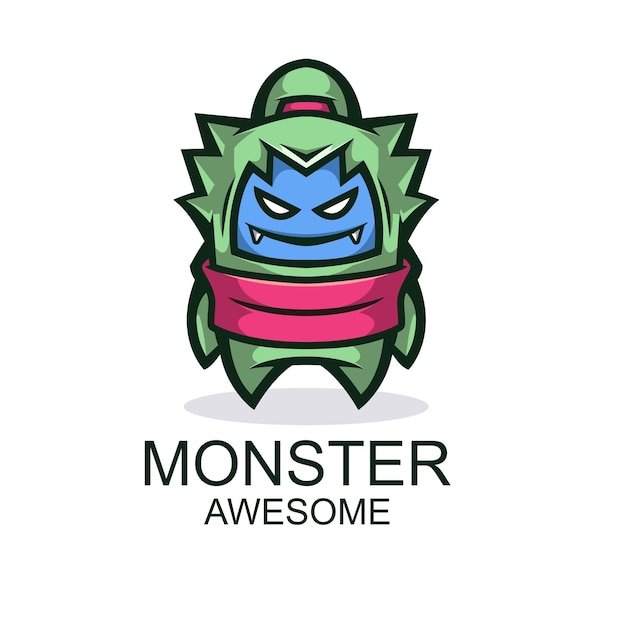 Monster Karakter Logo