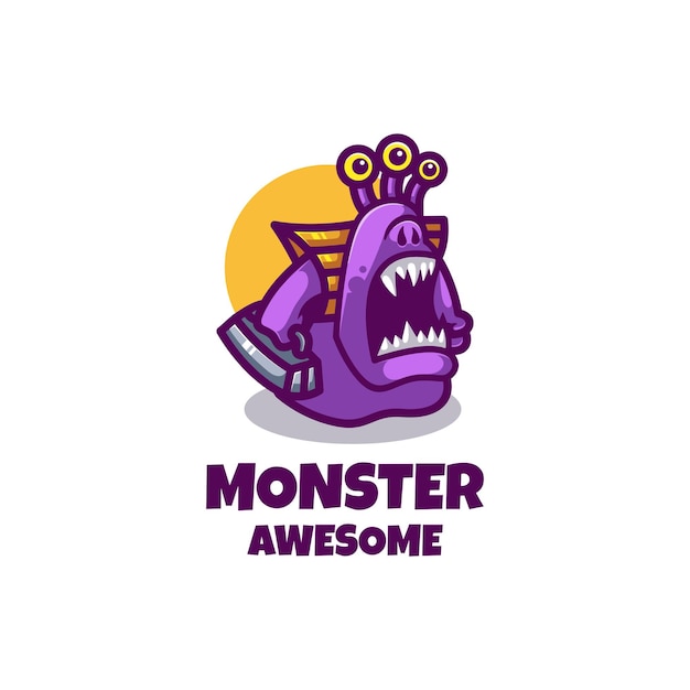 Vector monster-logo