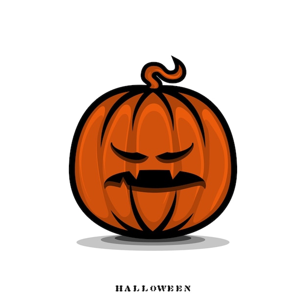 Monster Pompoen cartoon Halloween vector 006