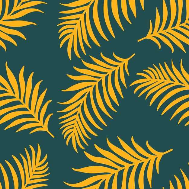 Vector monstera leaf tropical seamless pattern in pastel colors seamless background for textile wallpaper summer decoration