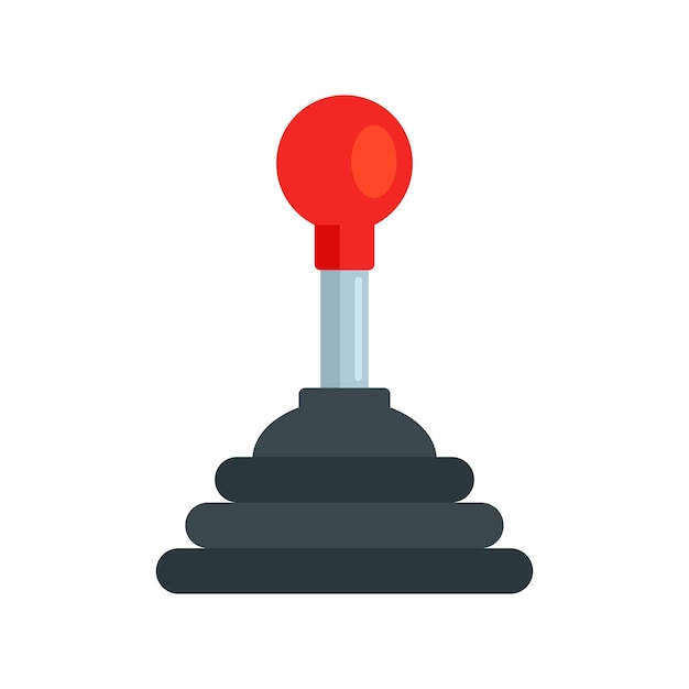 Monteur versnellingsbak pictogram Vlakke afbeelding van mechanische versnellingsbak vector pictogram voor webdesign