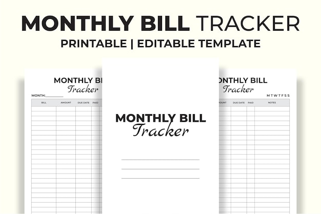 Tracker fattura mensile