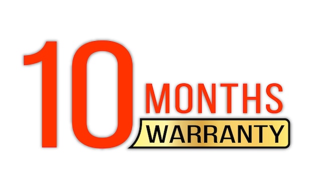 Monthly warranty badge