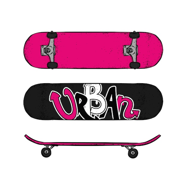 Mooi skateboard.