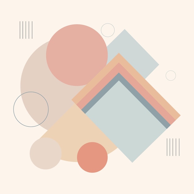 Mooie abstracte achtergrond met rustige kleuren