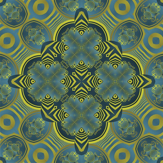 Mooie groene en gele kleur naadloze gestructureerde abstracte achtergrond