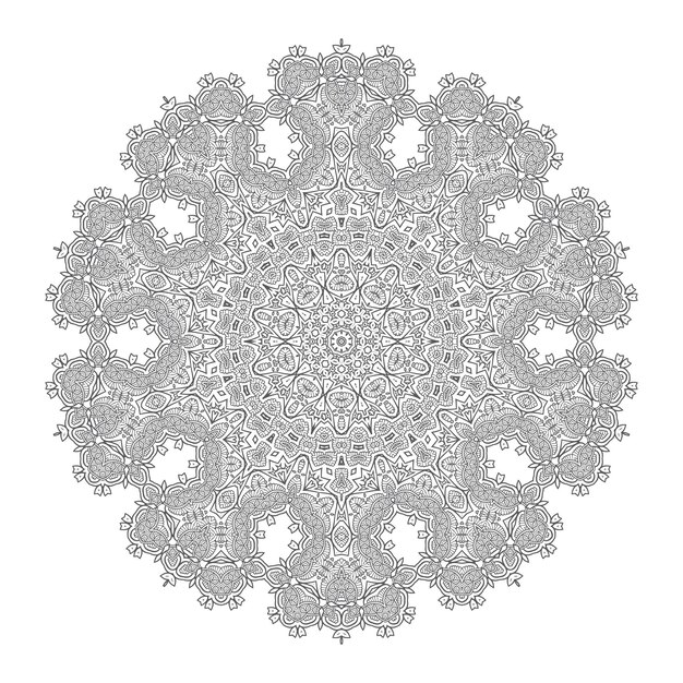 Mooie mandala-vector voor ontwerp