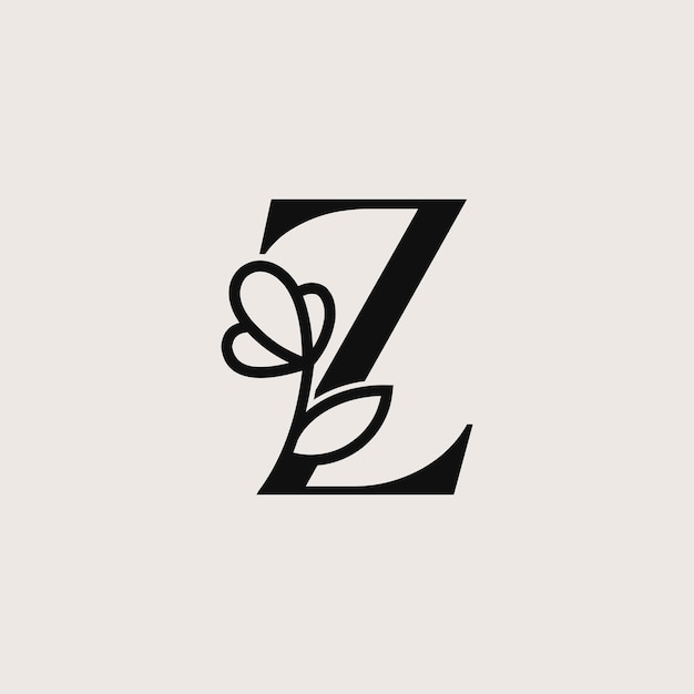 mooie mode beauty logo letter Z