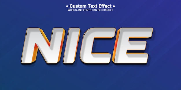 Mooie moderne cartoon tekst effect bewerkbare typografie lettertype stijl