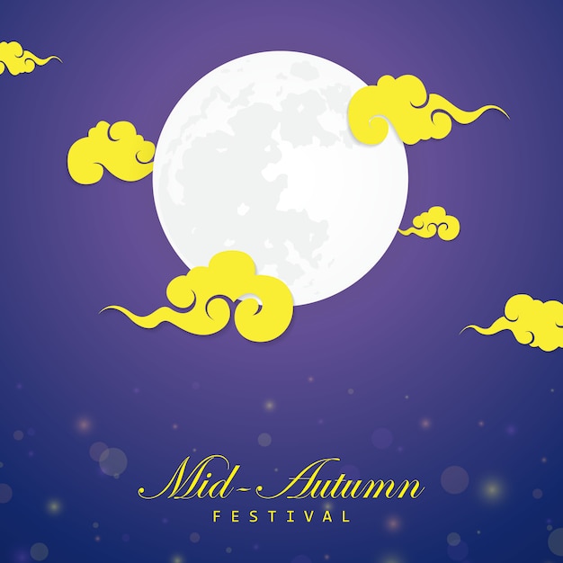 Moon day background