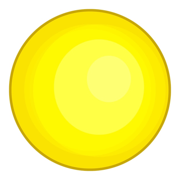 Икона луны иллюстрация векторной иконы луны для веб-дизайна