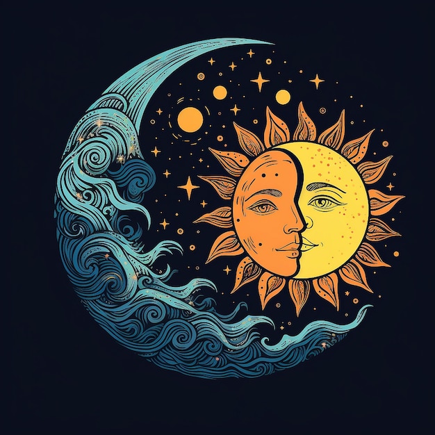 moon illustration