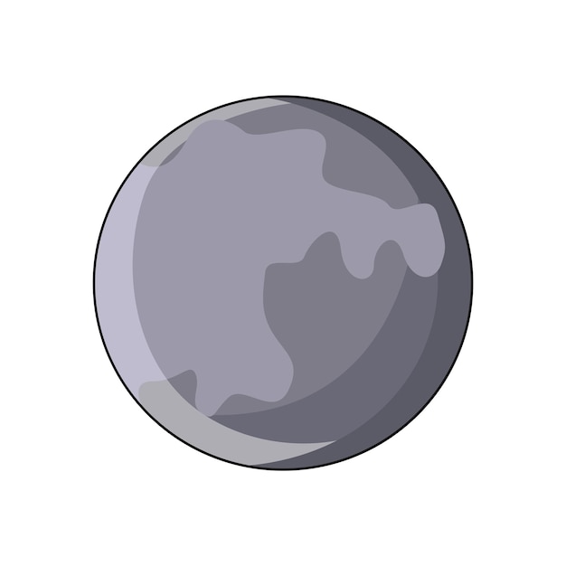 иллюстрация луны