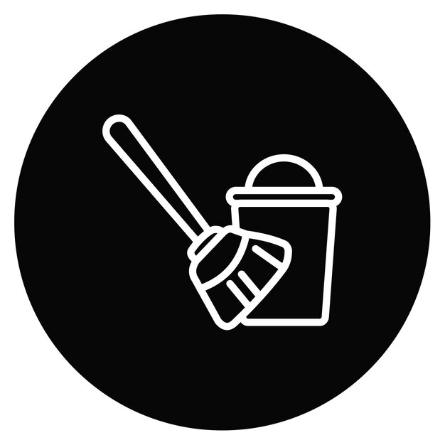 Mop Vector Illustration