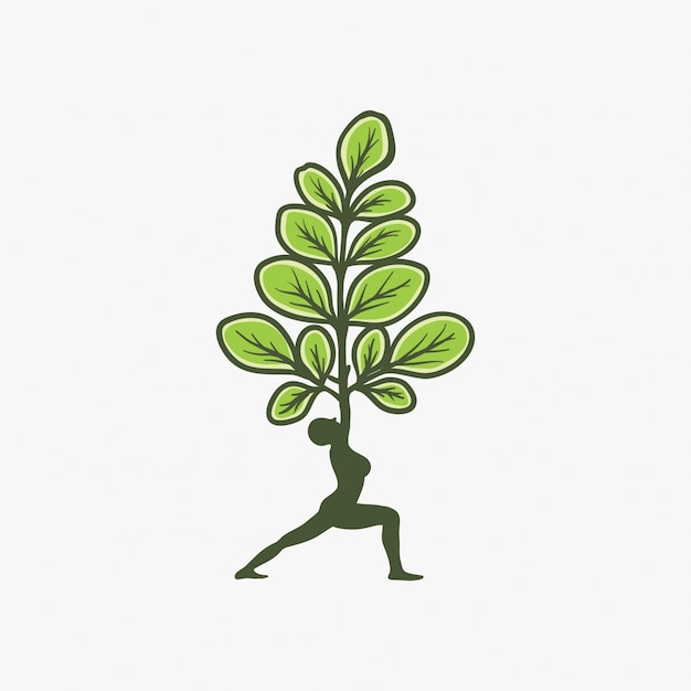 Moringa-logo ontwerp