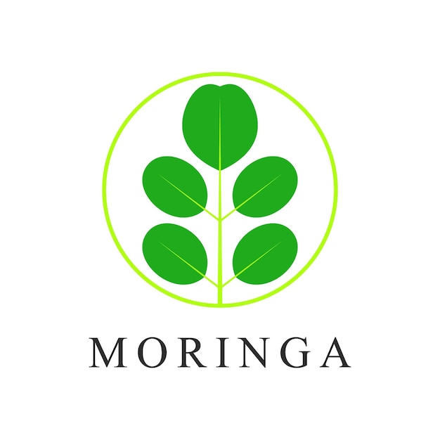 moringa vector logo