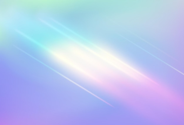 Vector morion light effect rainbow background