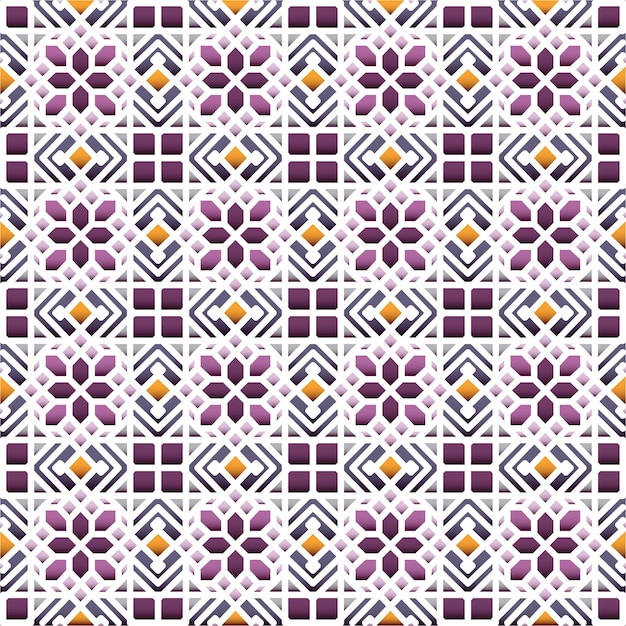 Morocco floral pattern vector design for decoration banner wallpaper and background