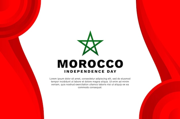 Morocco Independence Day Background Event