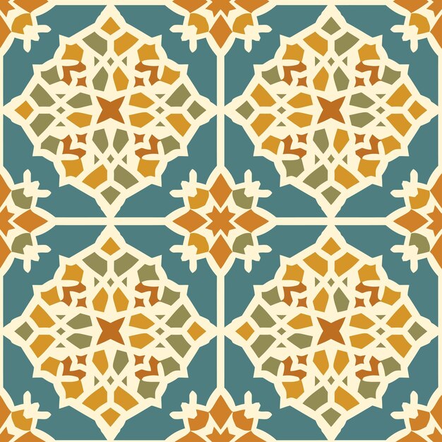 Vector morocco seamless pattern