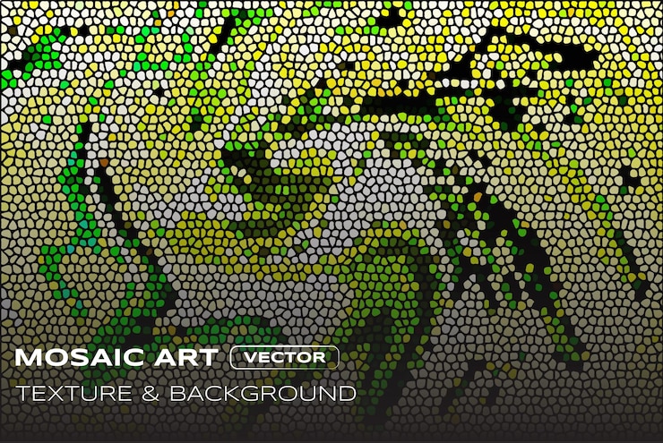 Vector モザイク芸術