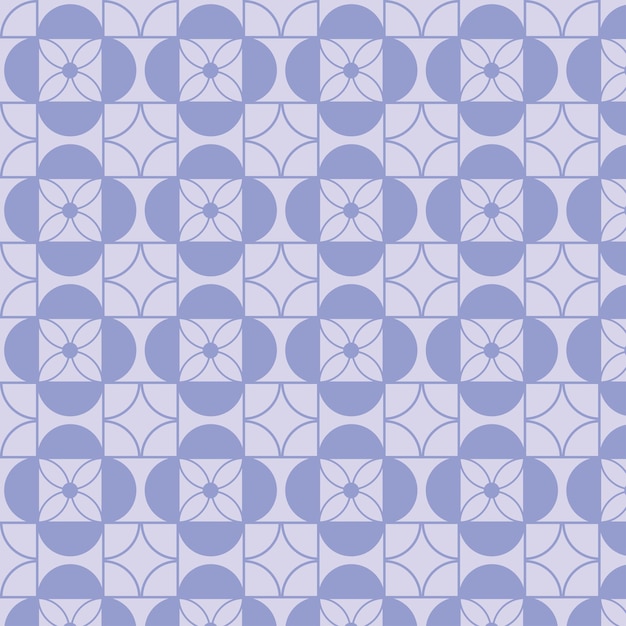 mosaic pattern design shape flowers