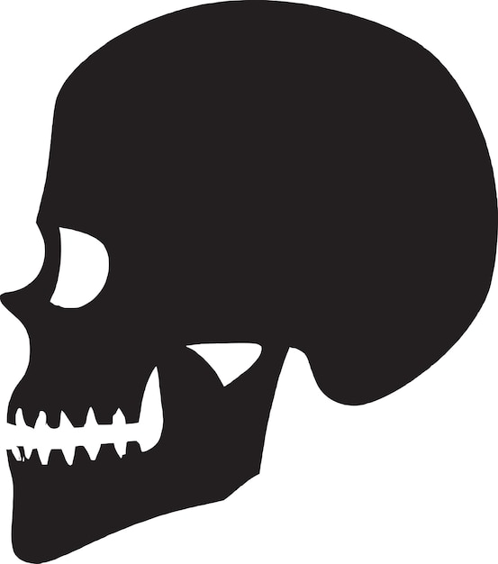 Vector mosaic skull logo icon vector