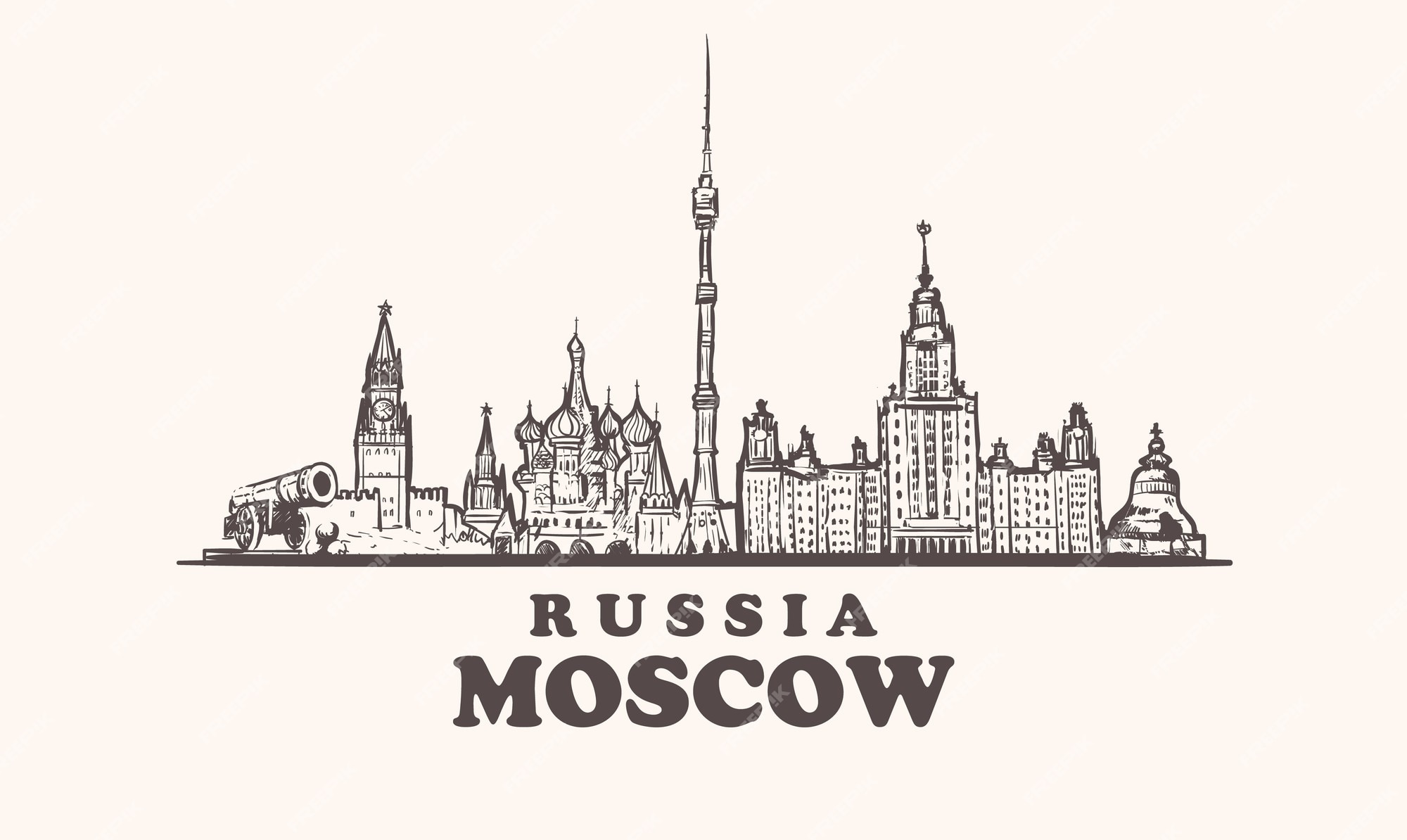 Москва вектор