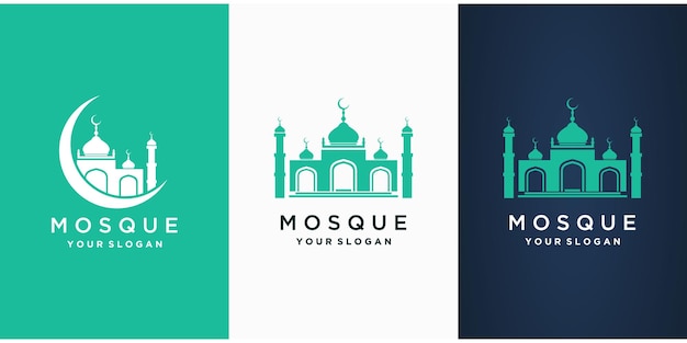 Moskee islamitische Ramadan logo