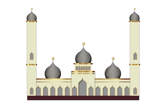 Moskee ontwerp vector illustratie