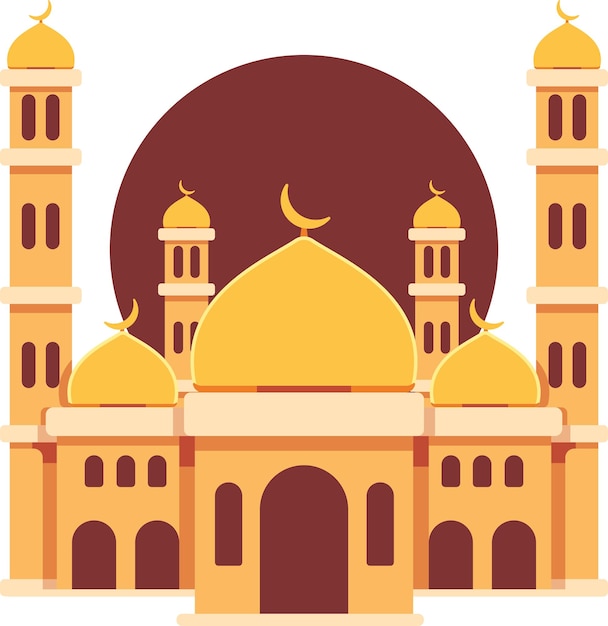 Mosque icon vector illustration