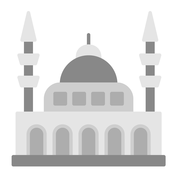 Vector mosque icon vector image can be used for dubai