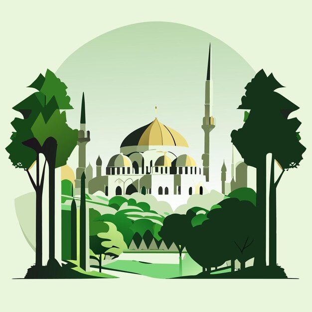 Mosque illustration