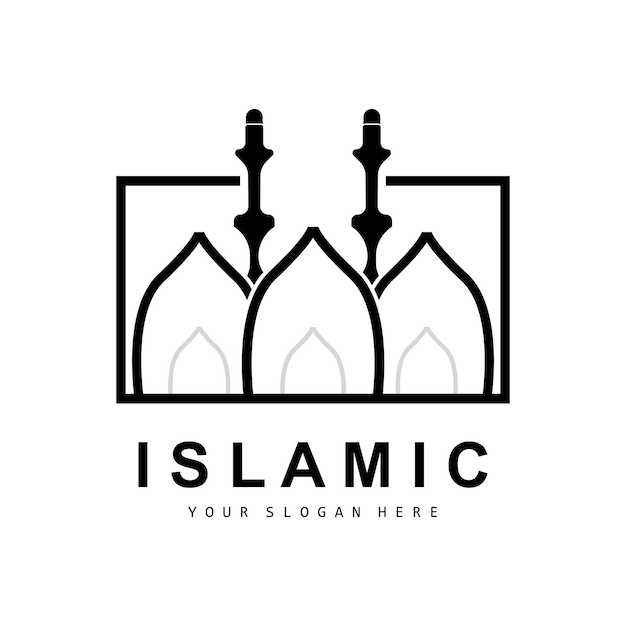 Mosque Logo Vector Islamic Islamic Day Ramadan Design Eid Eid And Eidul Adha