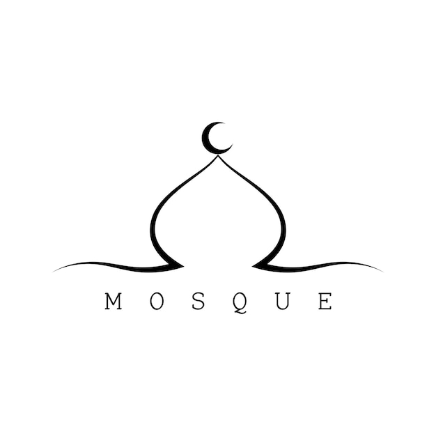 Mosque moslem icon vector illustration design