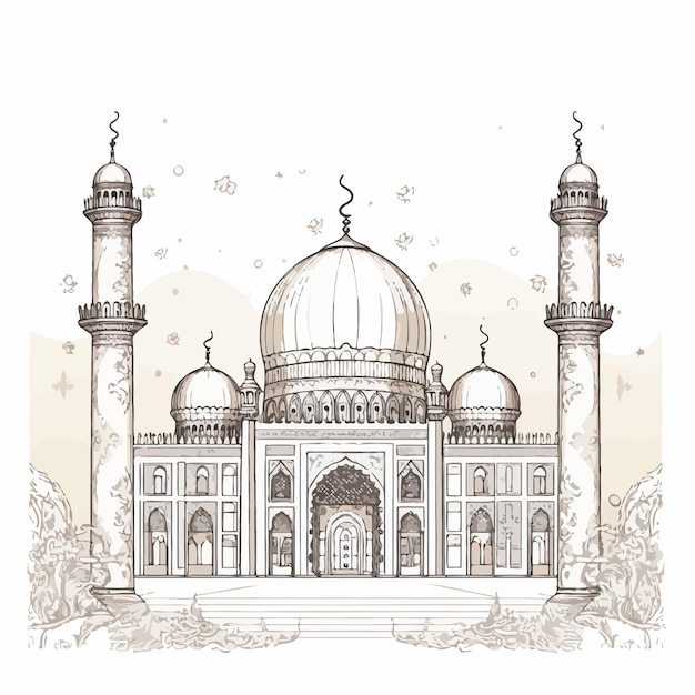 mosque outline