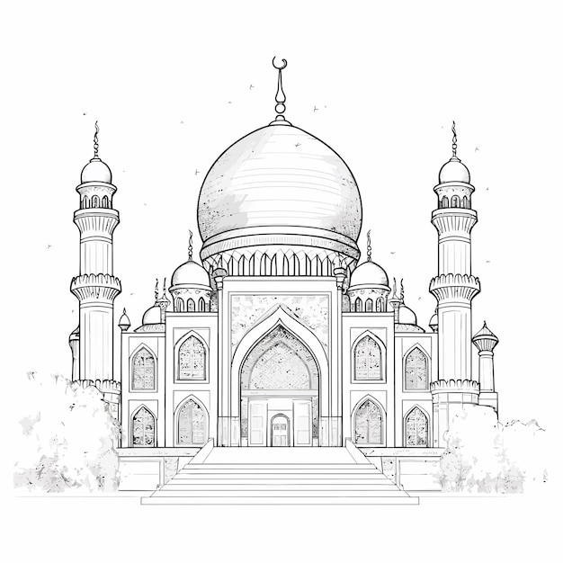 mosque outline