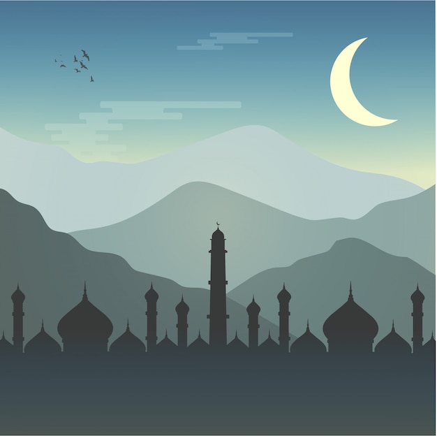 mosque ramadhan muslim 