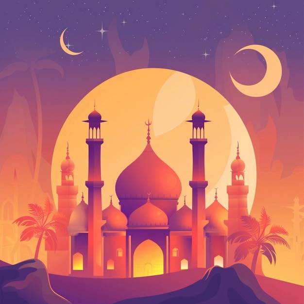 Mosque Symbol Vector