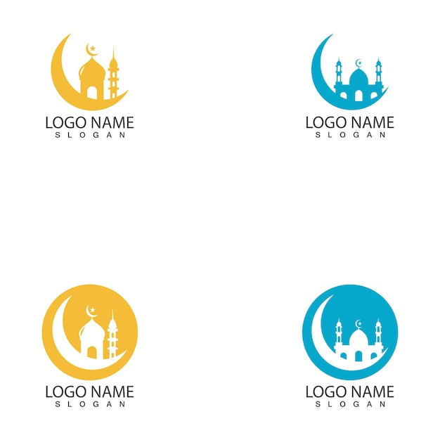 Mosque template logo