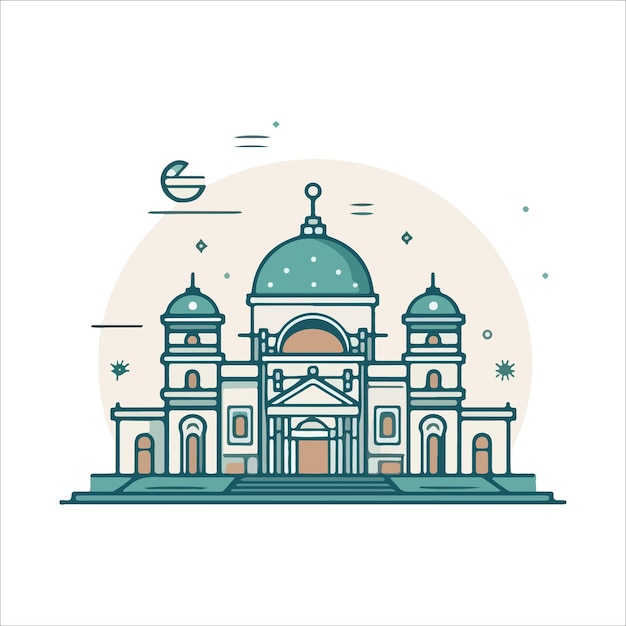 Mosque vector art