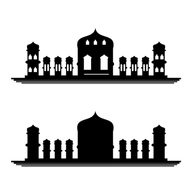 Mosque Vector Design for Ramadan Kareem