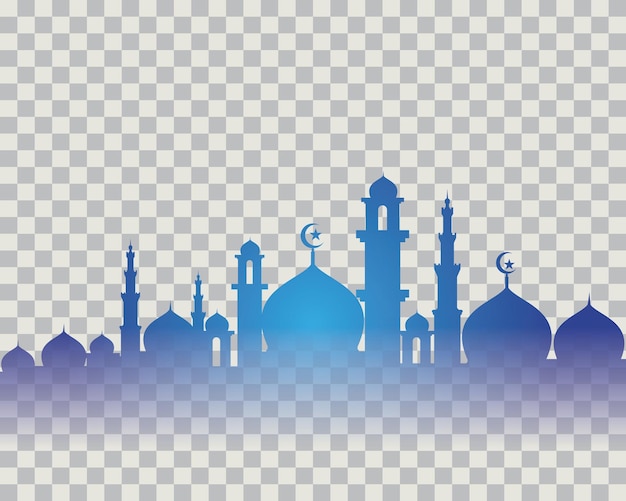 Vector mosque vector illustration design