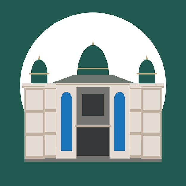 Vector mosque